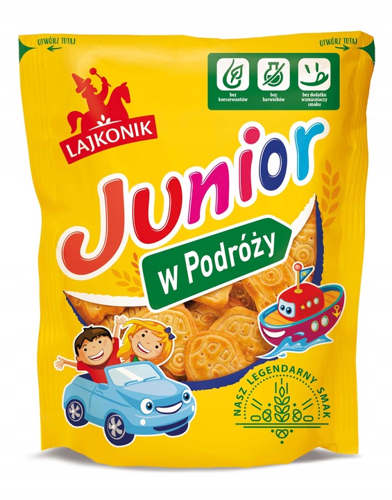 Zestaw Lajkonik Junior MIX 3 x 2szt. (6 szt.)
