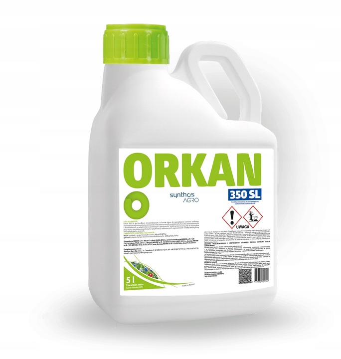 Orkan 350 SL 5L herbicyd MCPA, glifosat CHWASTOBÓJCZY