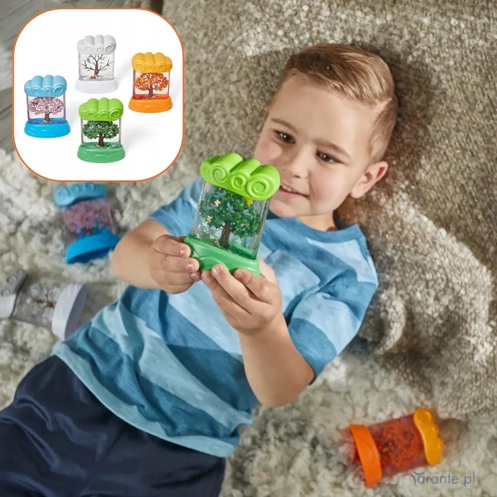 Tuby sensoryczne pory roku zestaw 4 szt. Learning Resources