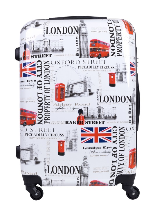 WALIZKA ŚREDNIA PODRÓŻNA KÓŁKA BAGIA 20 X WZÓR XL