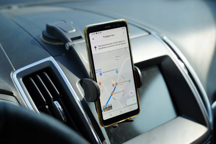MOCNY REGULOWANY UCHWYT DO SAMOCHODU NA TELEFON NA KOKPIT DO TELEFONU