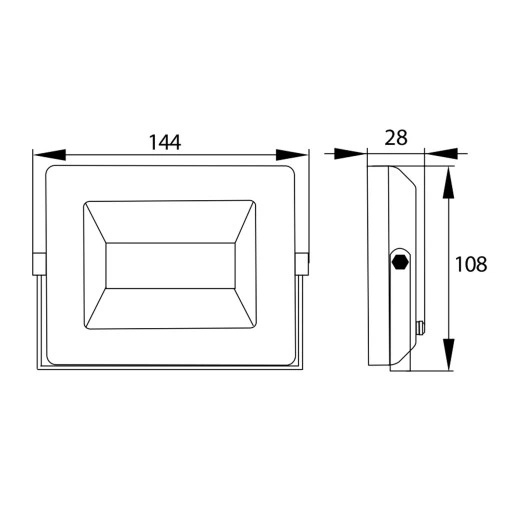 Halogen biały neutralny 1800 lm 20 W