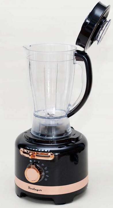 WIELOFUNKCYJNY ROBOT KUCHENNY BERLINGER 1800W BLENDER SZATKOWNICA MŁYNEK