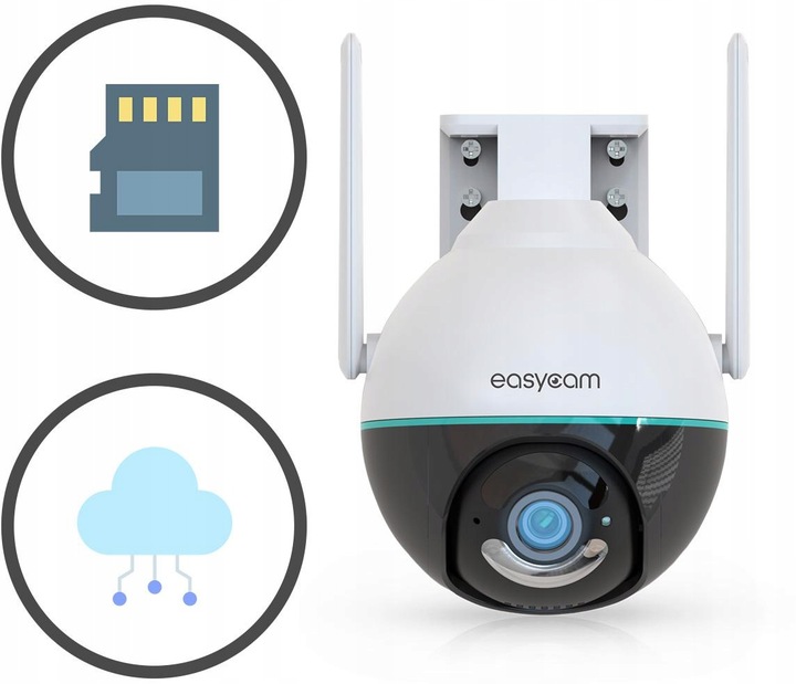 Kamera IP EasyCam obrotowa zewnętrzna Tuya 3MPx