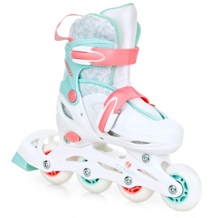 Rolki-Wrotki Regulowane 3w1 Croxer Inez 30-33 LED