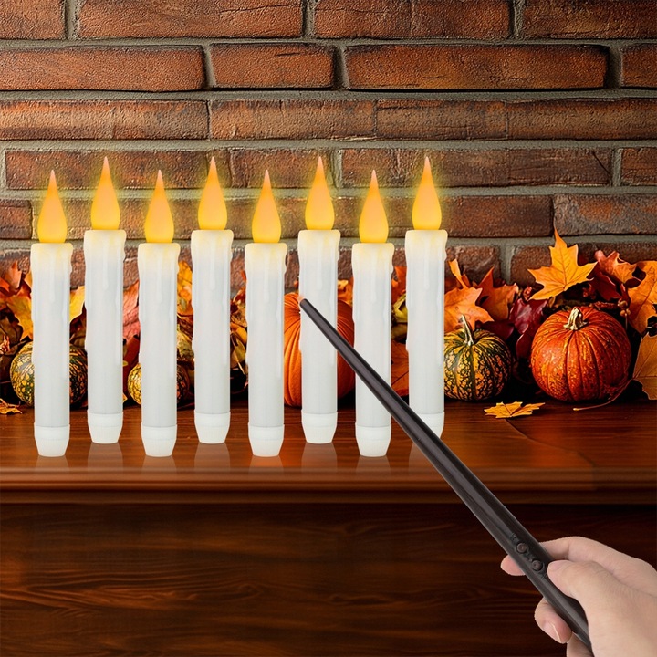 Lampka W Pływające Świeca Led Dekoracja Harry Potter Magic Wand, Dekoracja