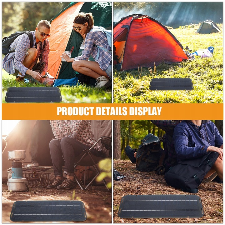 PRZENOŚNY PANEL ŁADOWANIA SŁONECZNEGO, PRZENOŚNY PANEL SŁONECZNY 30W 5V ZE