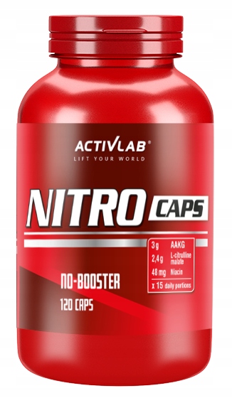 NITRO CAPS 120KAP MEGA POMPA MOC I REGENERACJA NO