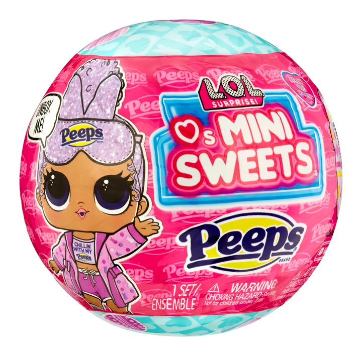 KULA LOL PEEPS LALECZKA NIESPODZIANKA COZY BUNNY WIELKANOCNA EASTER MGA 532