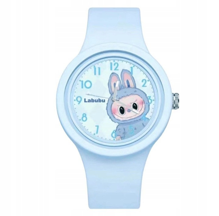 zegarek wskazówkowy dla dziewczynki dziecka LABUBU dziewczęcy SUPER modny