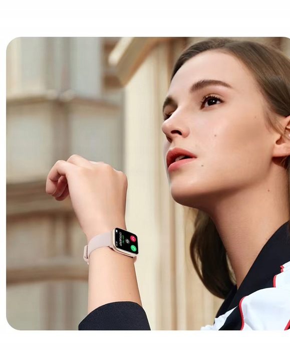 Zegarek damski SMARTWATCH Rubicon Ambica ROZMOWY SMS MENU PL ALWAYS DISPLAY