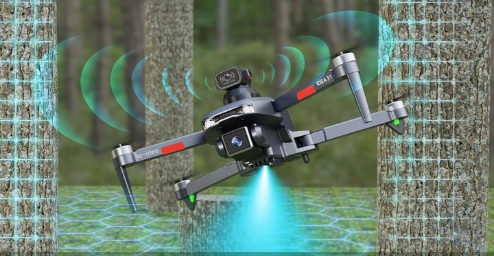 Dron TTROARDS 31P bezszczotkowy 4K 5G WiFi składany 40 km/h 360° omijanie