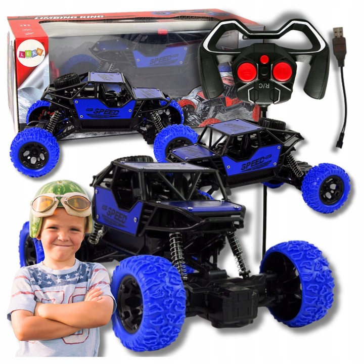 Samochód zdalnie sterowany BUGGY Akumulator 500mAh pilot BATERIE DLA DZIECI