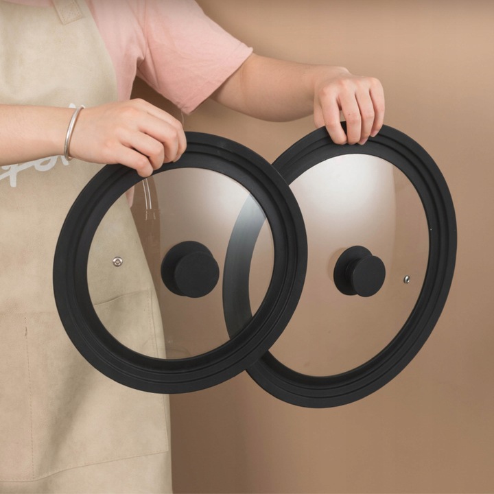 POKRYWKA SILIKONOWA UNIWERSALNA 24/26/28 CM 3w1 SILIKON Karl Hausmann