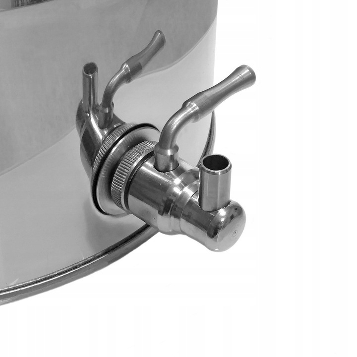 KRAN zawór kulowy STAL nierdzewna INOX gwint 1/2 cala 1/2" KRANIK do beczka