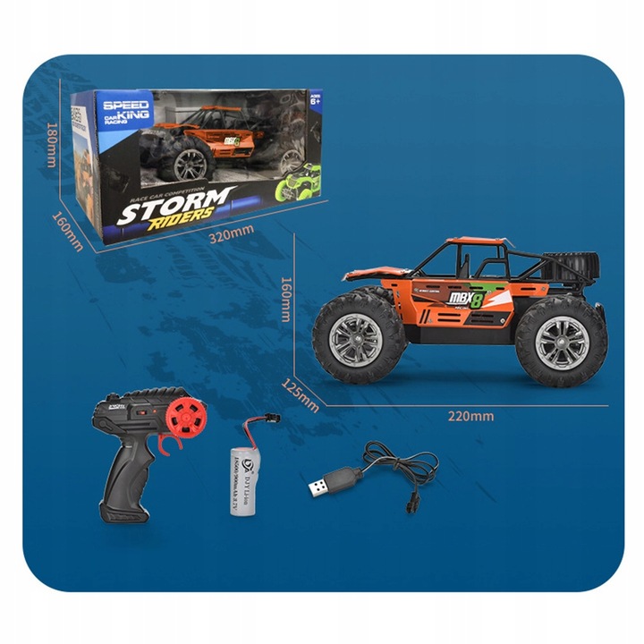 Samochód Zdalnie Sterowany Ciężarówka Samochód Terenowy Pojazd Elektryczny