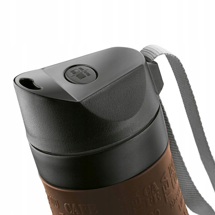 Kubek termiczny do kawy i herbaty 480 ml Brązowy