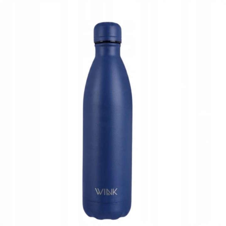 Butelka termiczna WINK ROYAL NAVY 750ml, bez BPA, 100% Szczelna