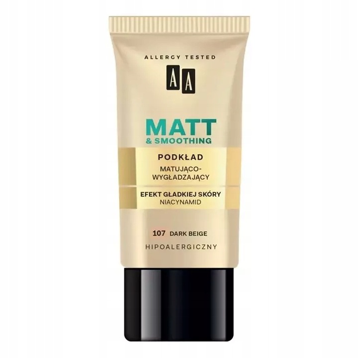 AA Make Up Matt podkład 107 dark beige 30 ml