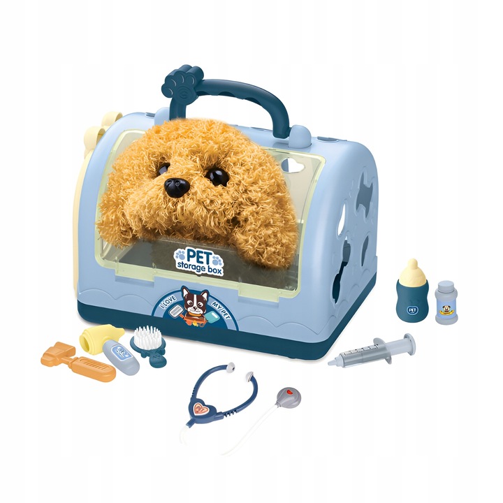 Interaktywny Piesek Zestaw Mały Weterynarz Lekarz