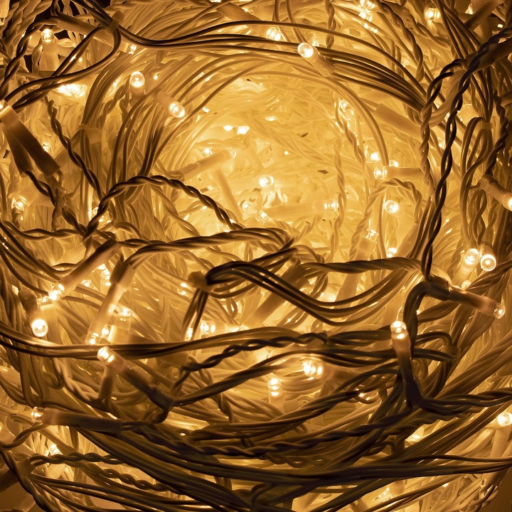 SOPLE FLASH 200 LED ZEWNĘTRZNE BIAŁE CIEPŁE CHOINKOWE lampki z Flashem