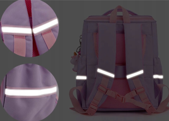 PLECAK PRZEDSZKOLNY PLECACZEK DLA DZIEWCZYNKI JEDNOROŻEC POJEMNY