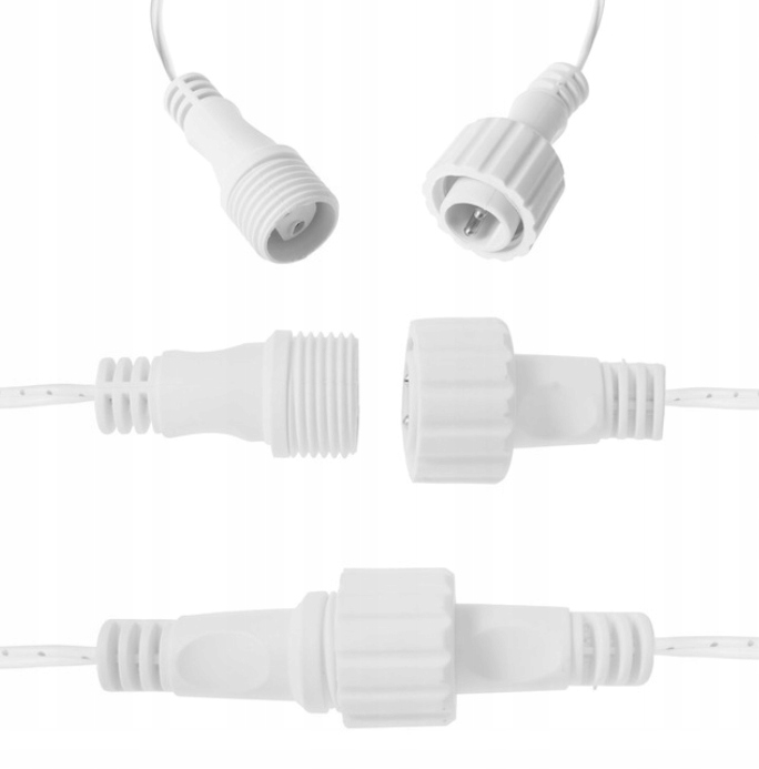 SOPLE FLASH 500 LED ZEWNĘTRZNE BIAŁE CIEPŁE CHOINKOWE lampki z Flashem