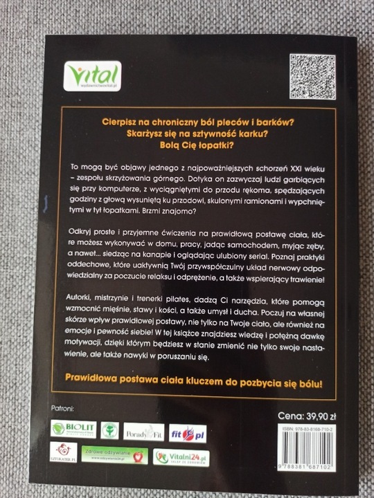 LORA PAVILACK PODRĘCZNIK PRAWIDŁOWEJ POSTAWY