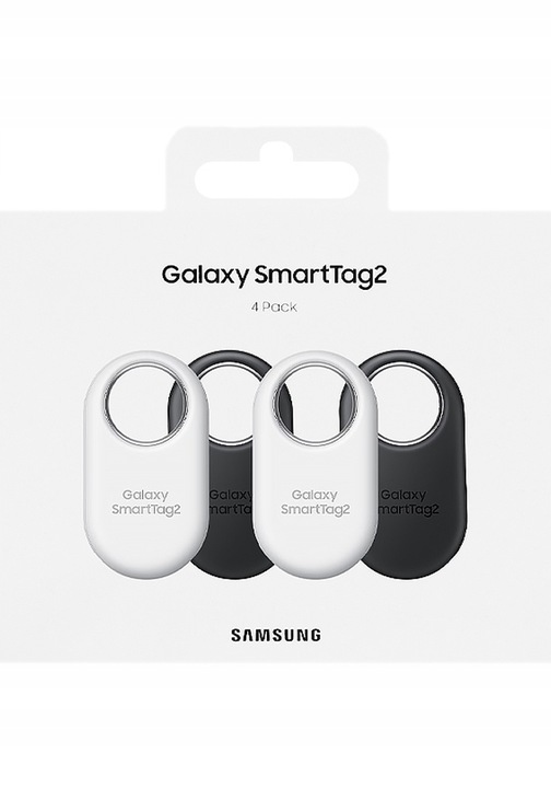 Zestaw 4x lokalizator Samsung SmarTag2 (2 x biały, 2 x czarny)