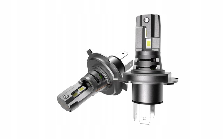 Żarówki LED H4 6500K 80W Mocne Białe Światło CANBUS Plug & Play