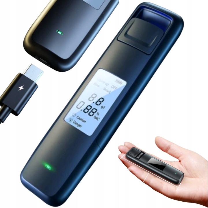 ALKOMAT BEZUSTNIKOWY POLICYJNY MEGA GAŻDZET PROFESJONALNY