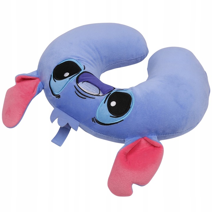 Disney Stitch Poduszka PODRÓŻNA TURYSTYCZNA rogal na szyje DO SAMOLOTU