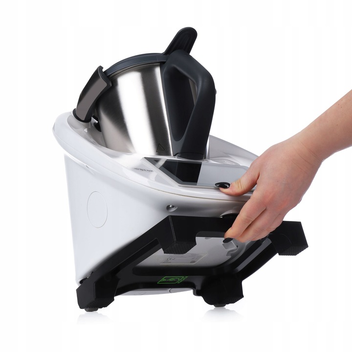 Podstawka deska tacka z kółkami pod Thermomix Termomiks TM5 TM6 CZARNA TSv3