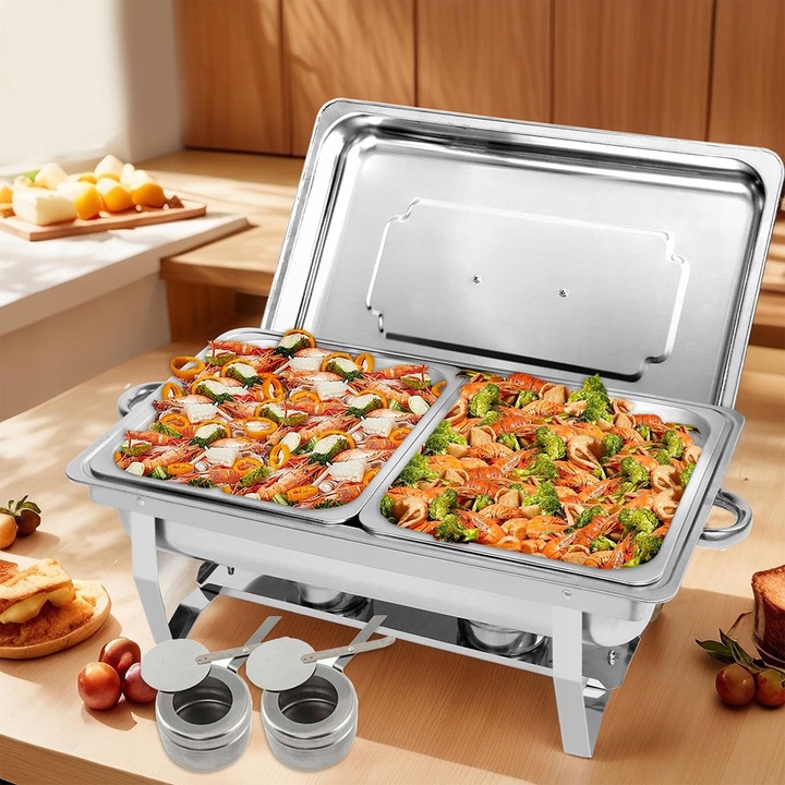 PODGRZEWACZ 1/2 DO POTRAW GASTRONOMICZNY 9 L STAL NIERDZEWNA