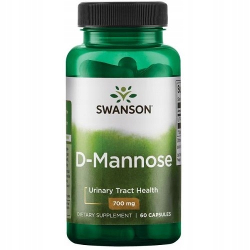 SWANSON D-MANNOZA 700MG 60K UKŁAD MOCZOWY NERKI