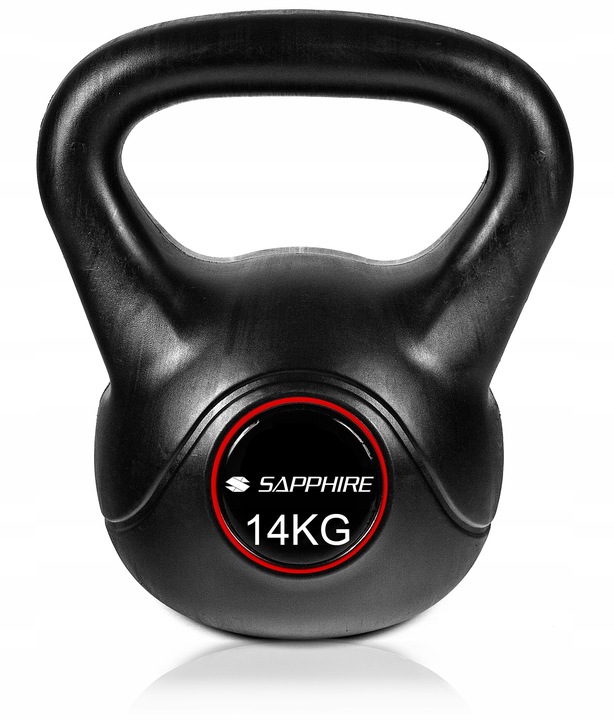 Hantel KETTLEBELL Sapphire 14KG kula ODWAŻNIK kettle HANTLA do ćwiczeń