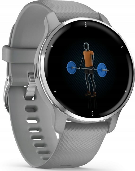 Szary Smartwatch GARMIN Venu 2 Plus