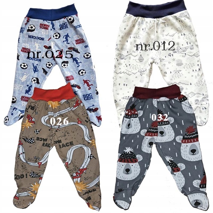 Półśpiochy półśpioszki 100% bawełna POLSKIE 62 cm