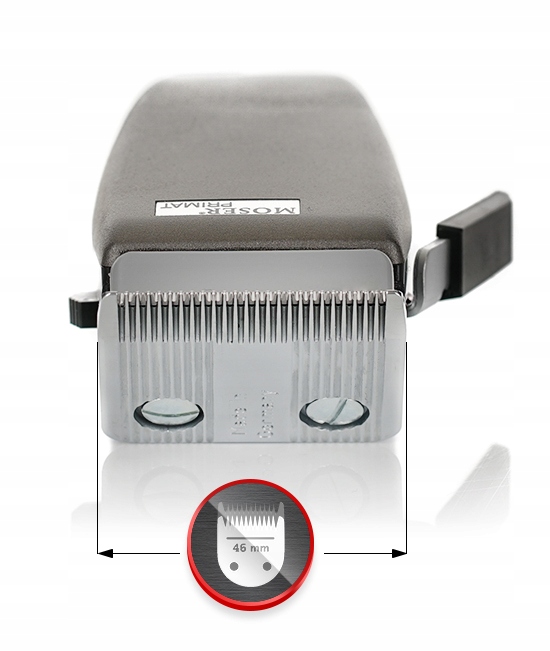 MASZYNKA DO WŁOSÓW MOSER PRIMAT TYTAN PRO 1230 STARBLADE 48mm + 8 NASADEK