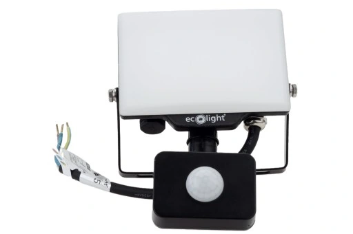 Halogen naświetlacz LED biały neutralny 2700lm 30W IP65 możliwy czujnik pir