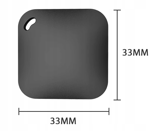 LOKALIZATOR KLUCZY GPS BRELOK MINI DŹWIĘKOWY BLUETOOTH FIND MY TAG TRACKER