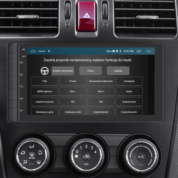 RADIO SAMOCHODOWE 2 DIN 4GB/64GB ANDROID AUTO CARPLAY ANDROID 13 RDS DSP 7"