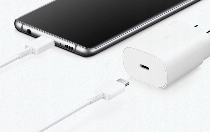 SZYBKA ŁADOWARKA 25W dla SAMSUNG S10 S20 S21 S22