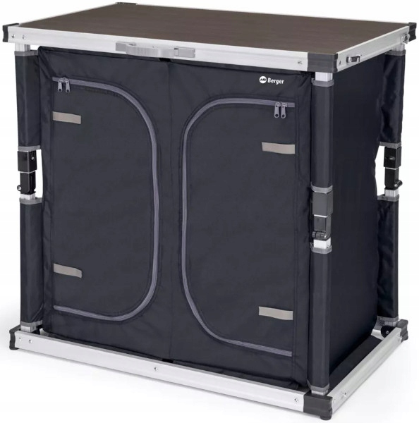 SZAFKA SKŁADANA TURYSTYCZNA WALIZKA BERGER TAMPERE M 84x80x51cm