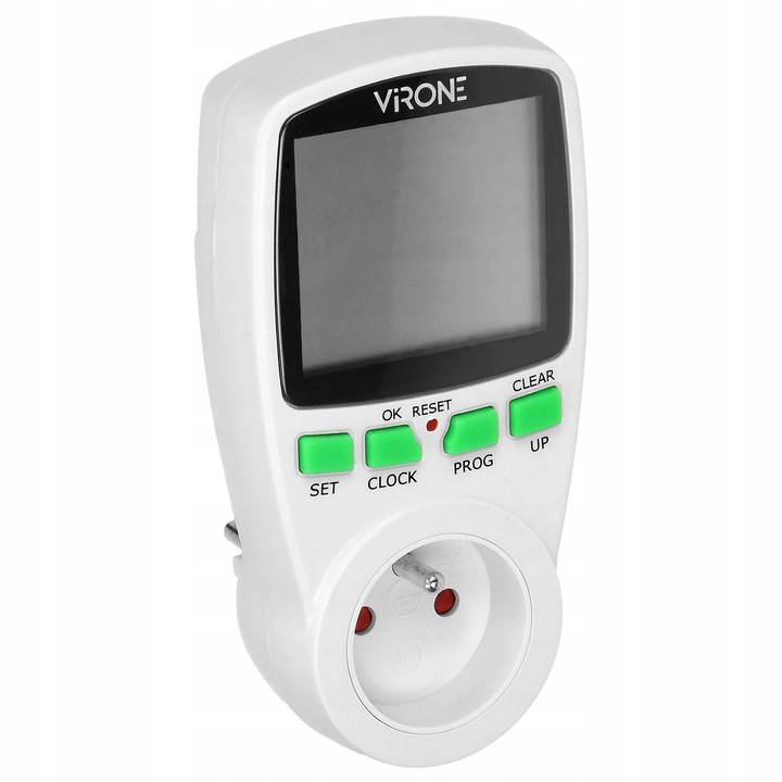 ORNO Timer Programator Czasowy Elektroniczny LCD Włącznik do Gniazdka