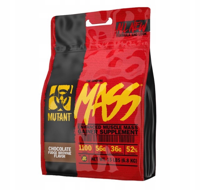 MUTANT MASS 6800g GAINER MASA WPC WPI | Brownie