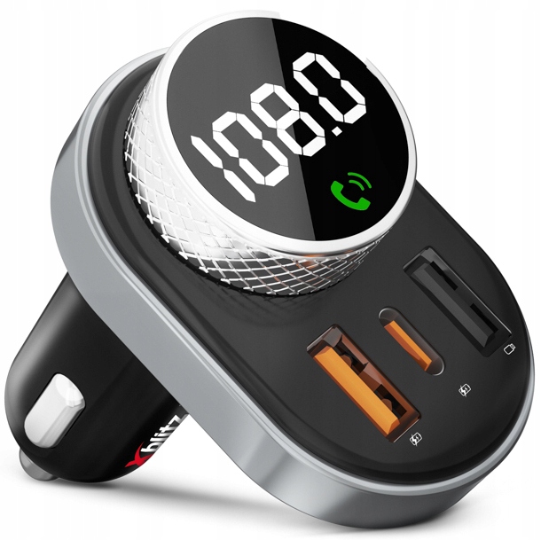 Zestaw głośnomówiący Xblitz X450 + Transmiter FM Bluetooth USB