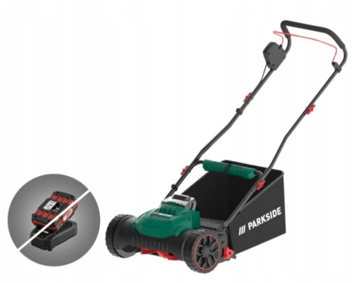 Kosiarka akumulatorowa Parkside 38 cm nowa fabrycznie zapakowana