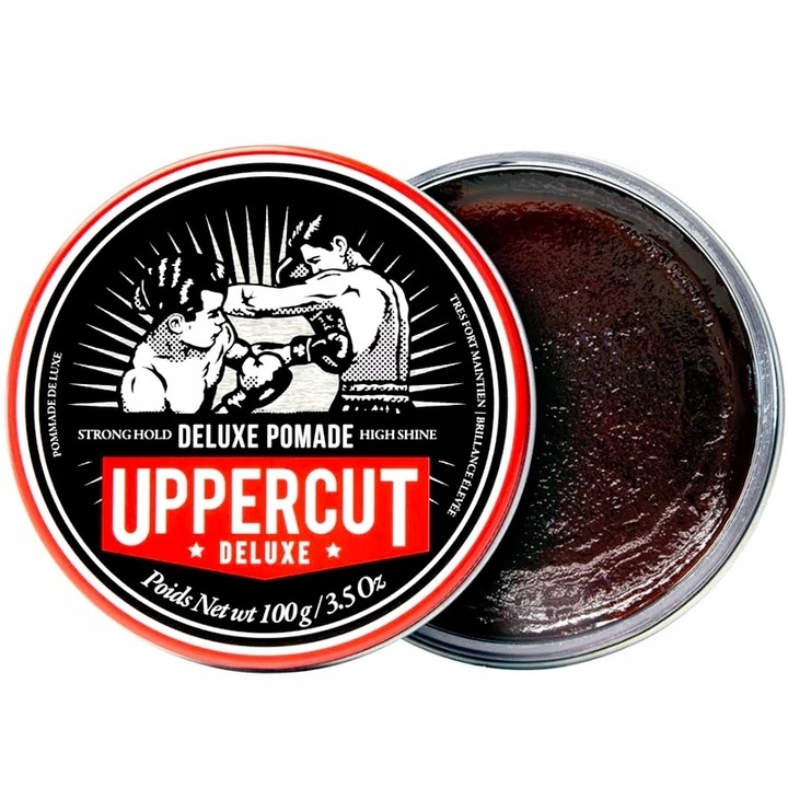 Pomada do włosów MOCNA Pasta UPPERCUT DELUXE Pomade Deluxe 100g Czerwona