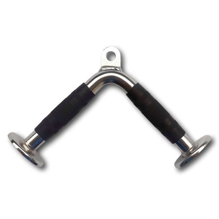 UCHWYT DO WYCIĄGU BICEPS TRICEPS V-BAR TRÓJKĄT PODWÓJNY DO ATLASU